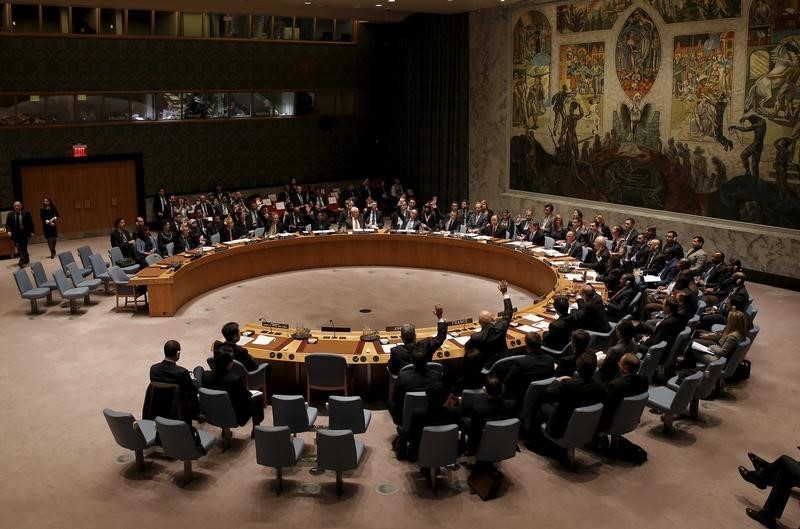 © Reuters. مجلس الأمن يعرب عن قلقه إزاء تصرفات تركيا في سوريا