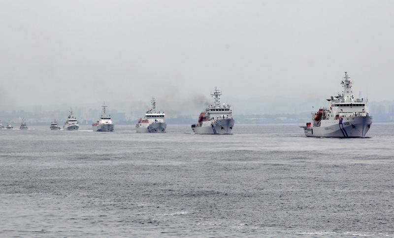© Reuters. Pekín envía misiles a una isla en disputa en el Mar de China Meridional