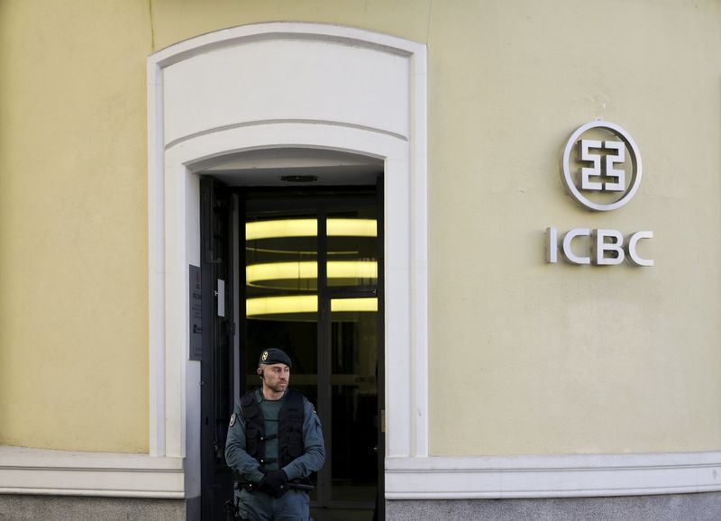 © Reuters. España investiga al banco chino ICBC por presunto blanqueo de capitales