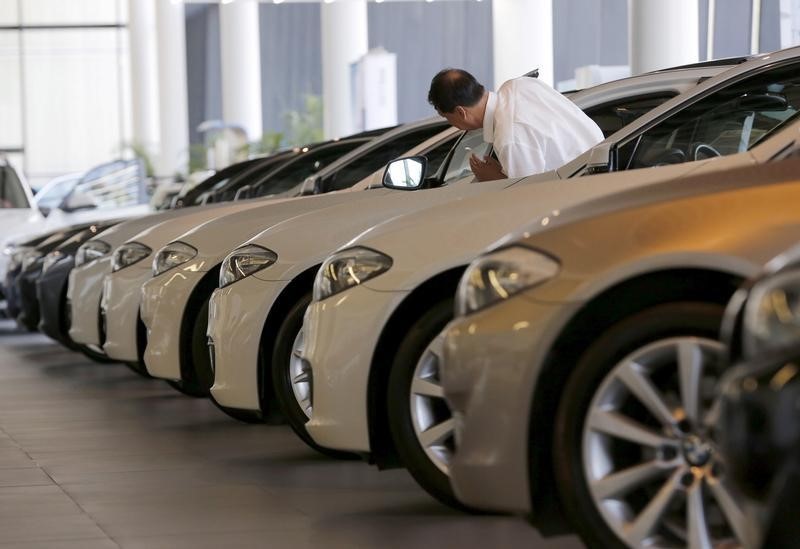 © Reuters. اتحاد المصنعين: مبيعات السيارات في الصين ترتفع 7.72% على أساس سنوي في يناير