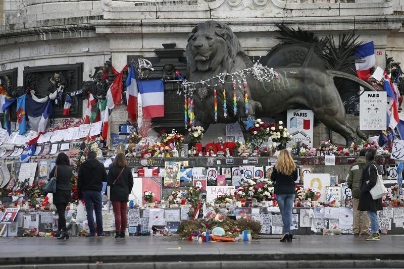 © Reuters. صحيفة: مشتبه به في هجمات باريس مكث في بروكسل ثلاثة أسابيع