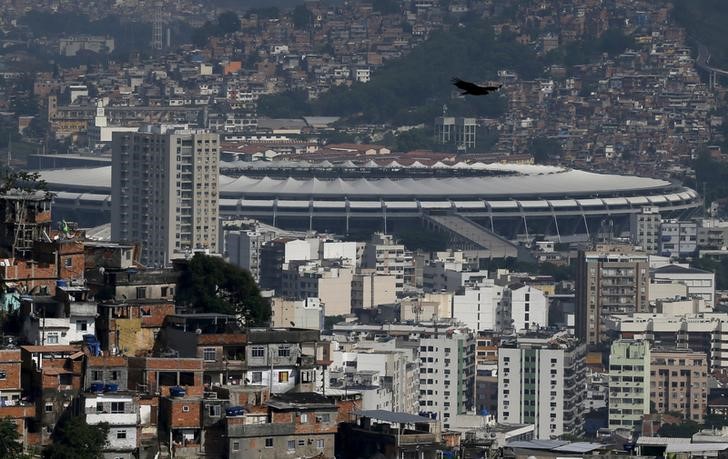 © Reuters. Vista do estádio do Maracanã, no Rio de Janeiro