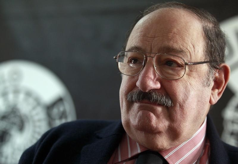 © Reuters. L'ÉCRIVAIN ITALIEN UMBERTO ECO EST MORT À 84 ANS