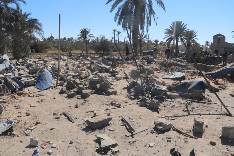 © Reuters. مقتل صربيين مخطوفين في ليبيا في هجوم أمريكي على موقع للدولة الإسلامية