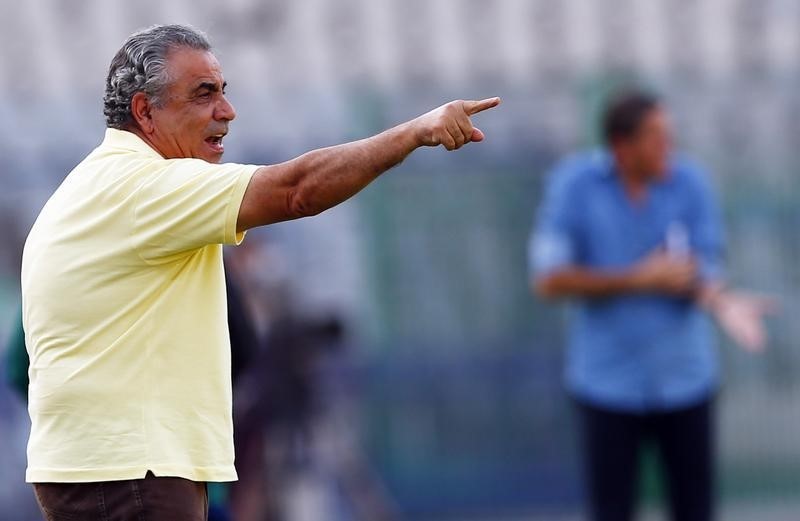 © Reuters. مدرب النجم غاضب لخسارة كأس السوبر الافريقية بسبب أخطاء "فظيعة"