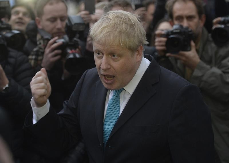 © Reuters. رئيس بلدية لندن يقول إنه يدعم خروج بريطانيا من الاتحاد الأوروبي