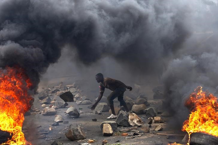 © Reuters. Un tiroteo causa dos muertos en Burundi antes de la visita de Ban Ki-moon