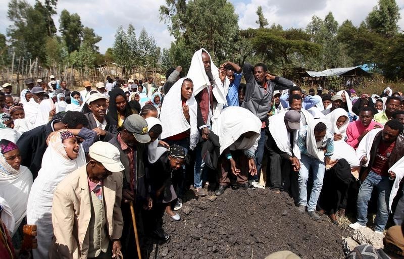 © Reuters. منظمة حقوقية: إثيوبيا تواصل قمع احتجاجات متعلقة بالأراضي