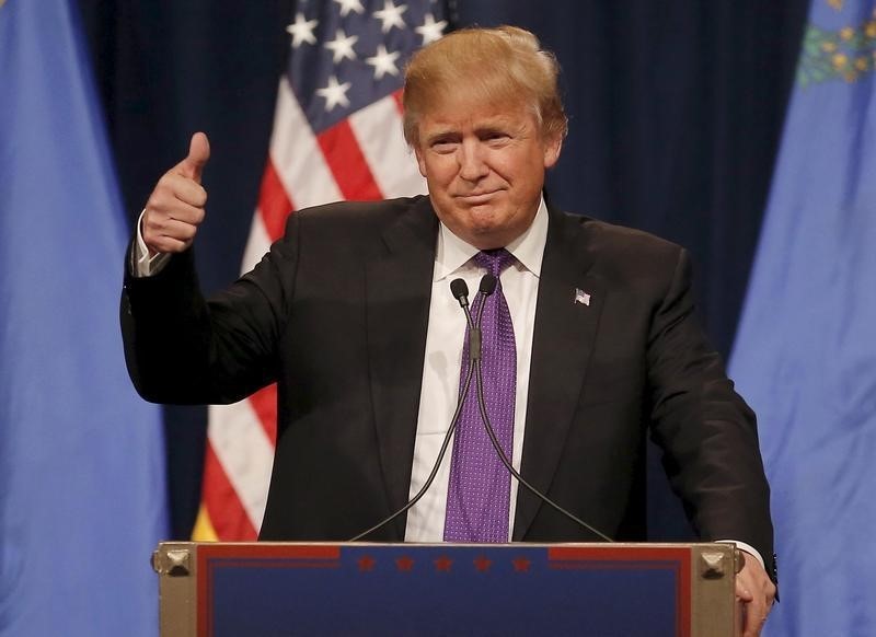 © Reuters. Medios informan que Donald Trump habría ganado el caucus republicano de Nevada