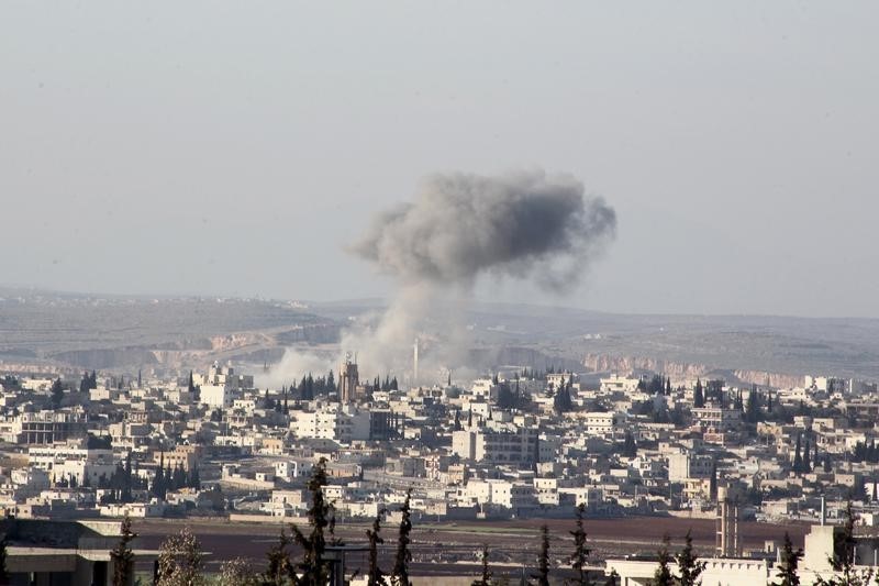 © Reuters. المرصد: الحكومة السورية تستعيد بلدة من الدولة الإسلامية