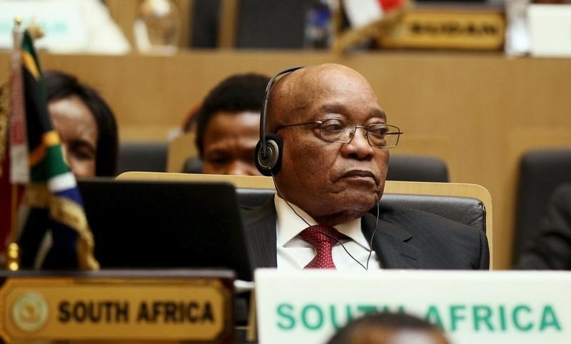 © Reuters. رئيس جنوب إفريقيا: الاتحاد الإفريقي سيرسل 200 مراقب إلى بوروندي