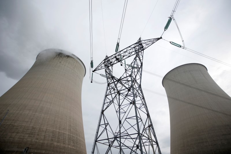 © Reuters. SÉGOLÈNE ROYAL PRÊTE À PROLONGER LA DURÉE DE VIE DES CENTRALES NUCLÉAIRES