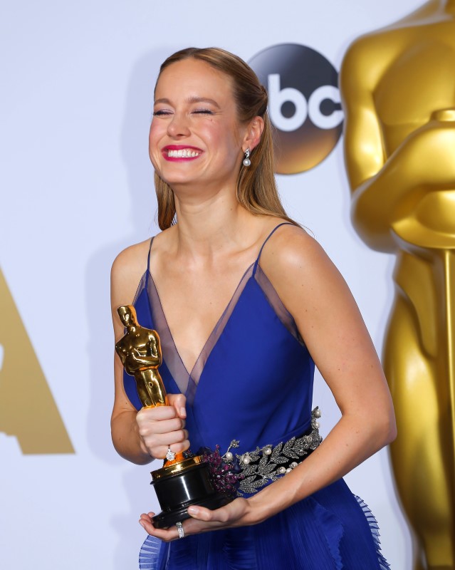 © Reuters. Brie Larson se lleva el Oscar a la mejor actriz por 'La Habitación