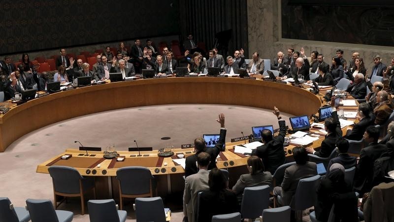 © Reuters. أمريكا: مجلس الأمن الدولي يصوت يوم الثلاثاء على قرار يشدد العقوبات على كوريا الشمالية