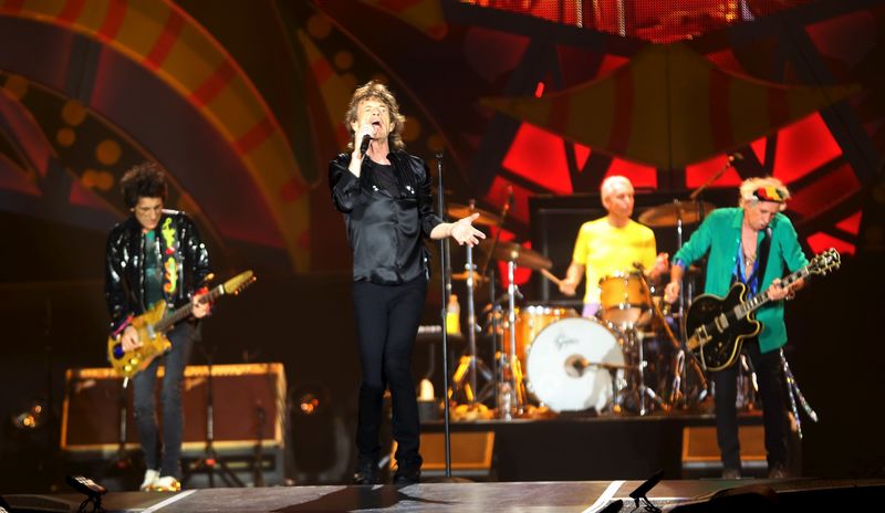 © Reuters. Rolling Stones fazem show em São Paulo