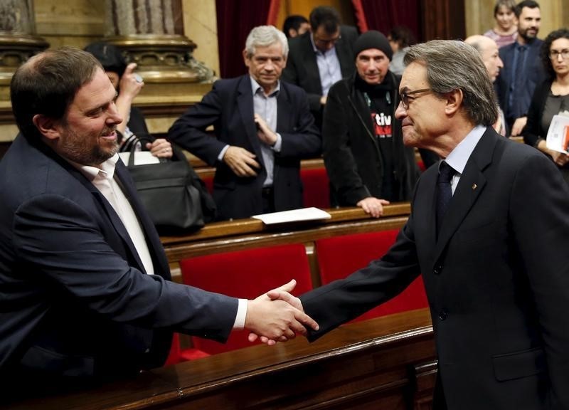 © Reuters. El Constitucional investigará la comisión del proceso constituyente en Cataluña