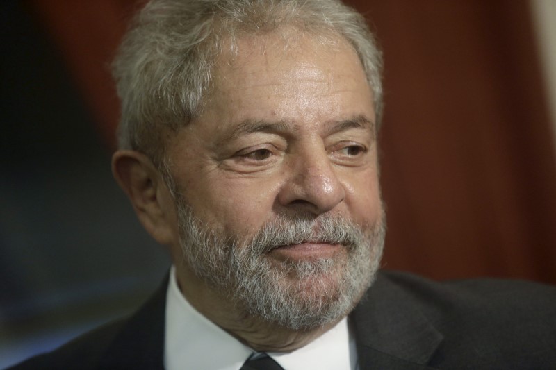 © Reuters. Ex-presidente Luiz Inácio Lula da Silva