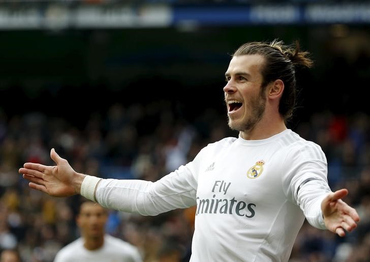 © Reuters. Marcelo y Bale vuelven a la convocatoria del Madrid ante el Celta de Vigo