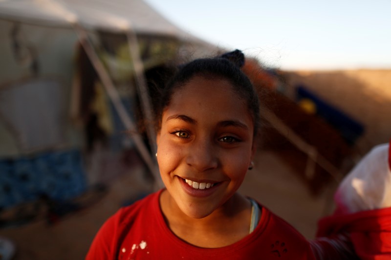 Sahrawi refugee camps in Algeria's arid south By Reuters