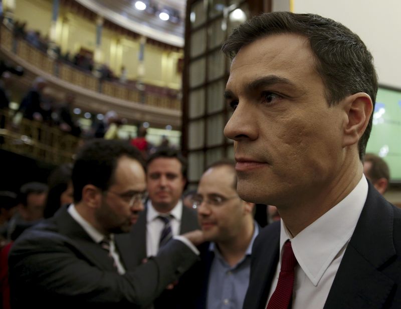 © Reuters. El fracaso de Sánchez devuelve al Congreso a la casilla de salida
