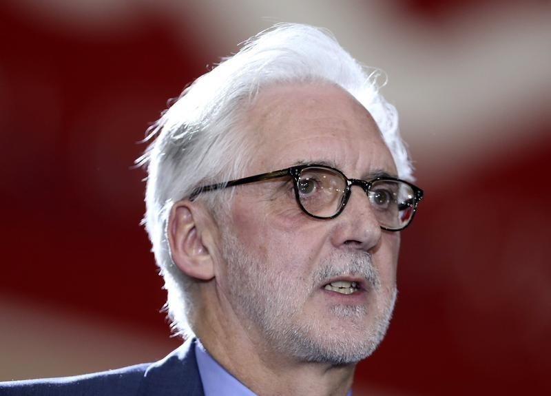 © Reuters. Britain's Cookson President of International Cycling Union attends the UCI Track Cycling World Championships in London