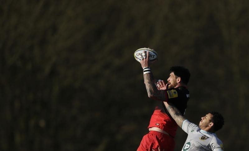 © Reuters. Saracens v Northampton Saints - Aviva Premiership