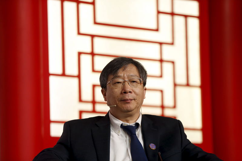© Reuters. Fundamentos económicos de China son sólidos, según alto cargo de banco central