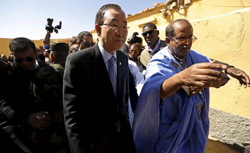 © Reuters. المغرب: تصريحات بان جي مون عن الصحراء الغربية مسيئة لمشاعر المغاربة