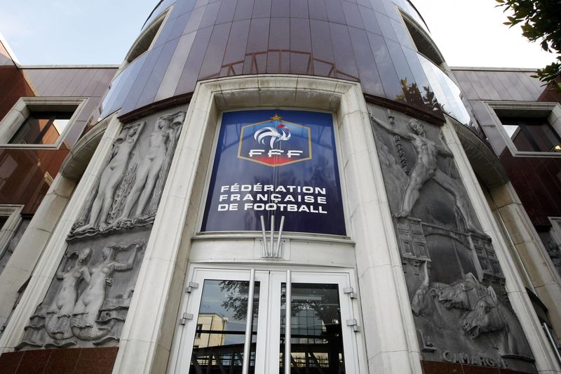 © Reuters. File photo show the French Football Federation (FFF) headquarters in Paris