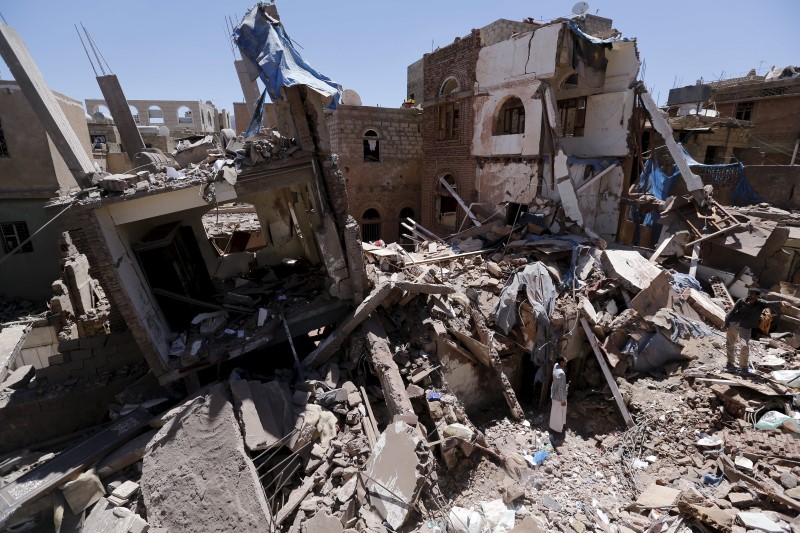 © Reuters. حرب اليمن .. معاناة واسعة الانتشار وعدد محدود من اللاجئين