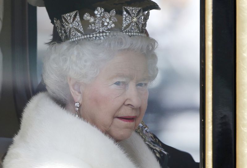 © Reuters. Rainha Elizabeth durante evento em Londres