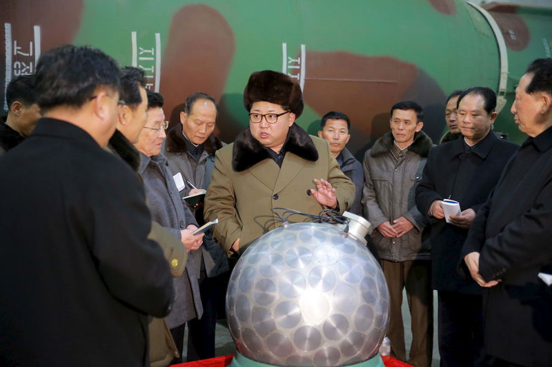© Reuters. El líder de Corea del Norte ordena más pruebas nucleares