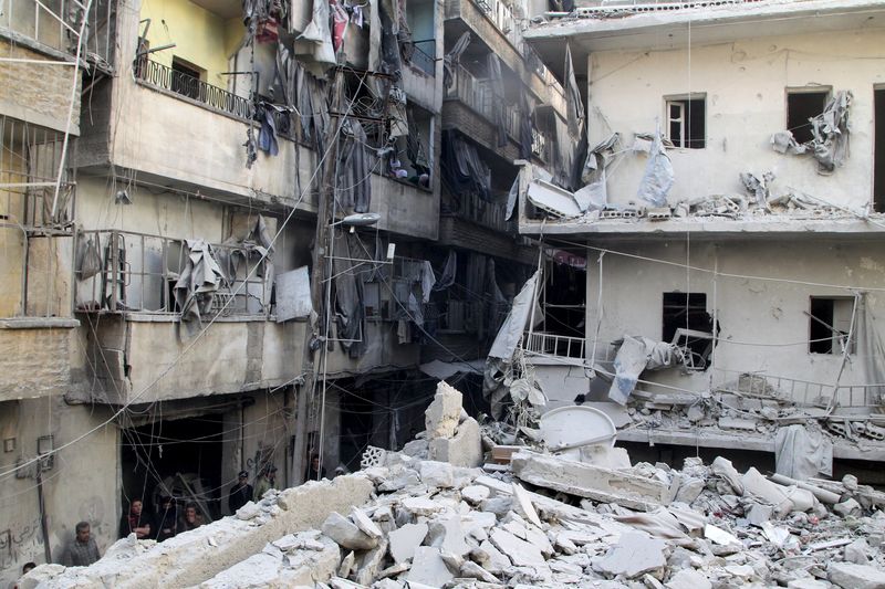 © Reuters. أمريكا: الضربات الجوية السورية انتهاك لاتفاق الهدنة