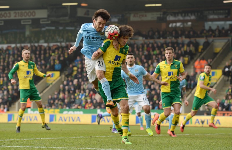 © Reuters. Norwich City v Manchester City - Barclays Premier League