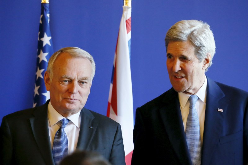 © Reuters. فرنسا وأمريكا: الحكومة السورية تحاول إفساد محادثات السلام