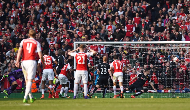 © Reuters. Arsenal v Watford - FA Cup Quarter Final