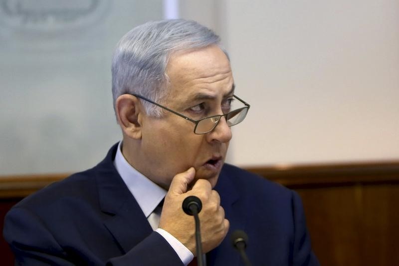 © Reuters. إسرائيل تقول إنها ليست مقتنعة "بمنطق" مبادرة السلام الفرنسية