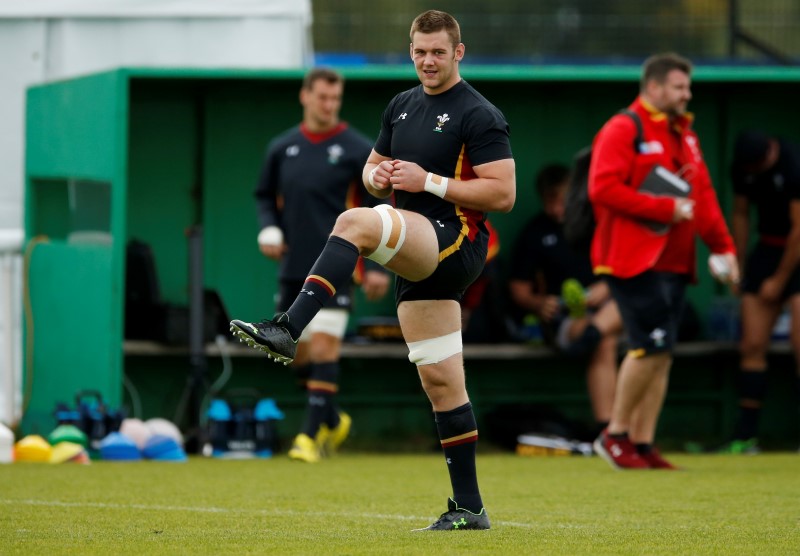 © Reuters. Wales Training