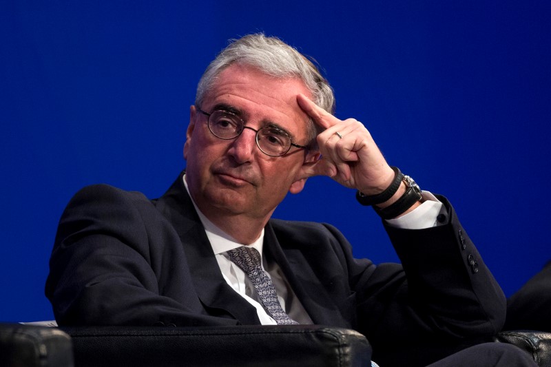 &copy; Reuters. Deutsche Bank AG Chairman of the Supervisory Board Paul Achleitner attends the Asian Financial Forum (AFF) in Hong Kong