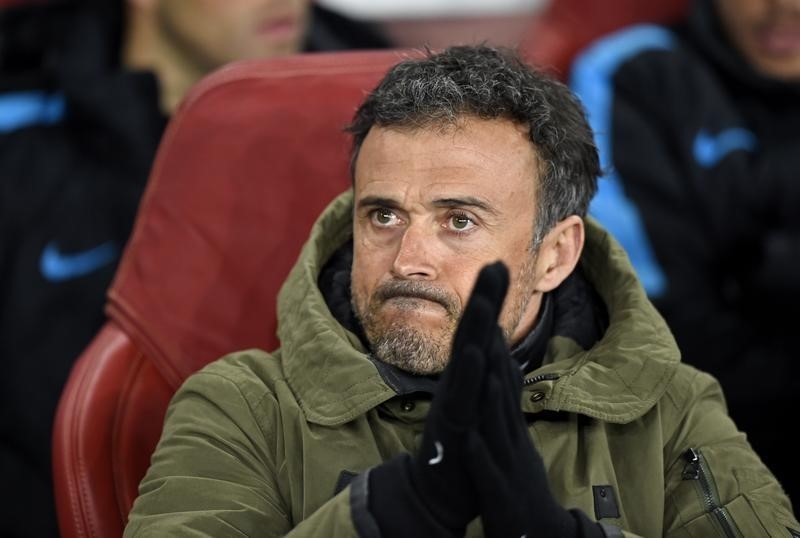 © Reuters. El Barcelona se medirá ante un Villarreal en racha