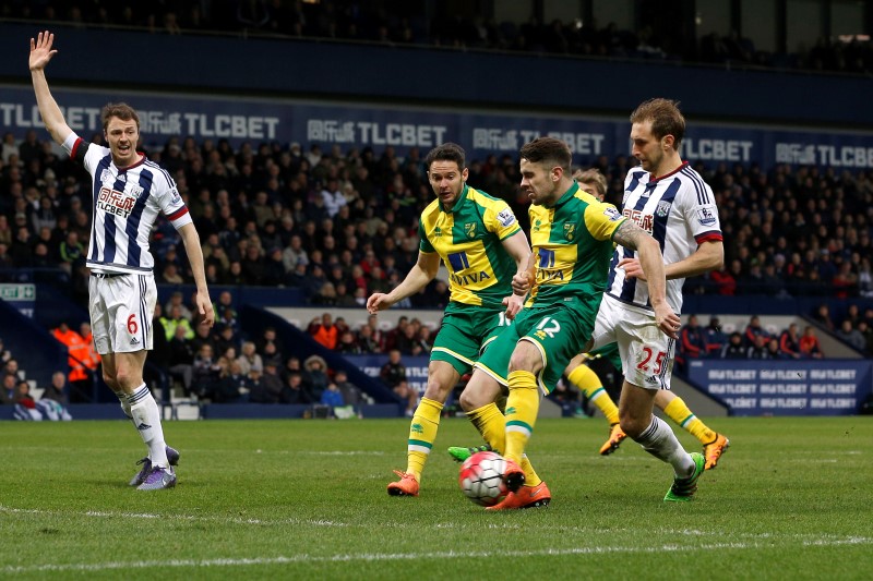 © Reuters. West Bromwich Albion v Norwich City - Barclays Premier League