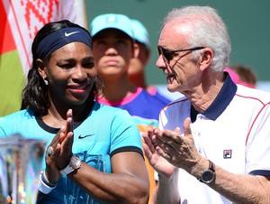 © Reuters. Tennis: BNP Paribas Open-Williams vs Azarenka