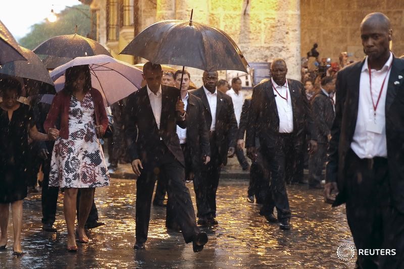 © Reuters. OBAMA À CUBA