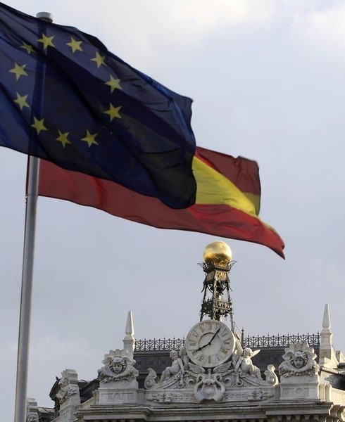 © Reuters. Cae rentabilidad de deuda de zona euro, rebaja a Cataluña pone el foco en España
