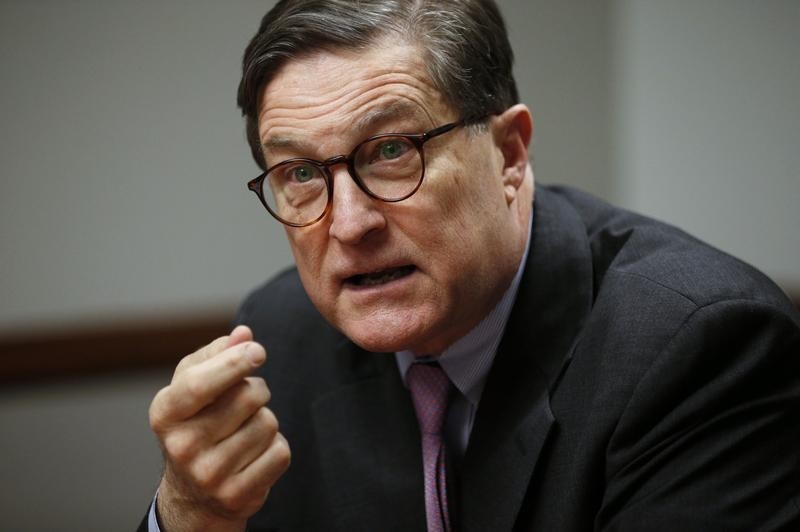 © Reuters. Lacker de la Fed dice que confía en que la inflación de EEUU regrese al 2 por ciento 