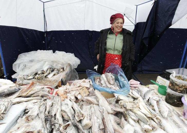 © Reuters. Продуктовая ярмарка в Ставрополе 