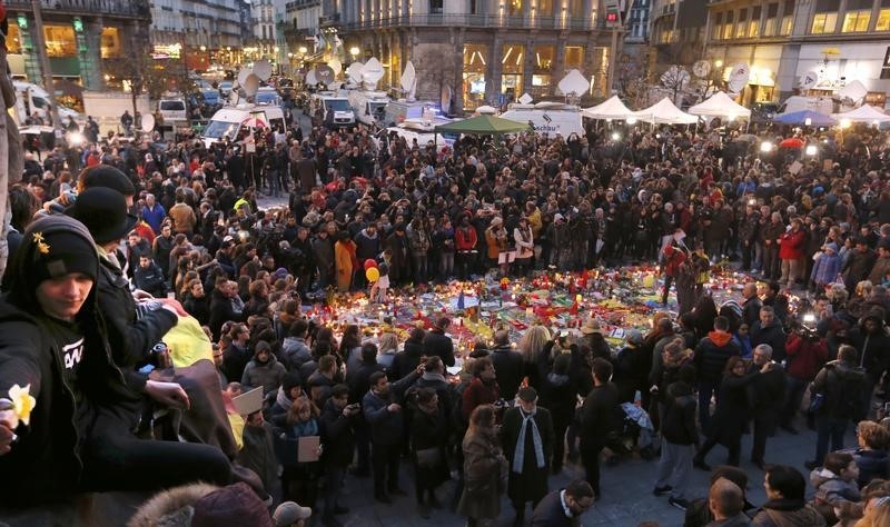 © Reuters. تفجيرات بروكسل .. علامة على الذعر لدى الدولة الإسلامية