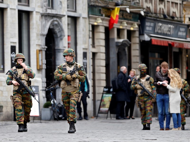 © Reuters. Vídeo de Estado Islámico llama a la yihad tras los ataques en Bruselas
