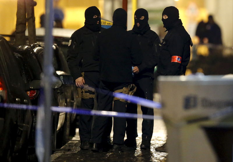 © Reuters. UNE ARRESTATION À SCHAERBEEK EN LIEN AVEC L'ATTENTAT DÉJOUÉ EN FRANCE