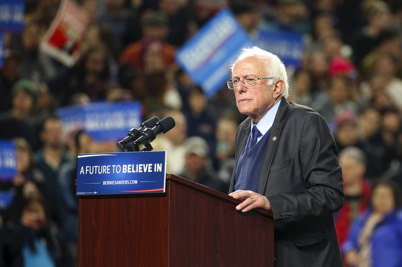 © Reuters. Demócrata Bernie Sanders busca ganar votaciones de nominación en el oeste de EEUU
